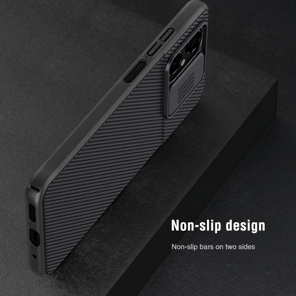 Чехол-крышка NILLKIN для Xiaomi Poco M4 5G (серия CamShield case)